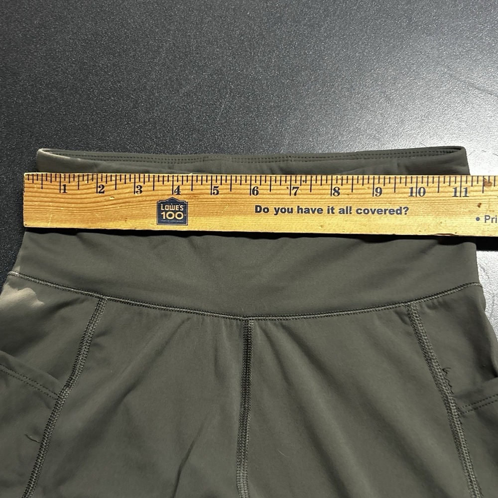 Aeropostale Green Leggings Women's Size Small EUC Solid Women - Picture 7 of 8